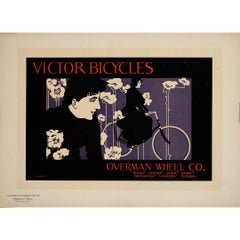 Victor Bicycles Overman Wheel Co. Serie "Les Maîtres de l'Affiche" (Placa 152)