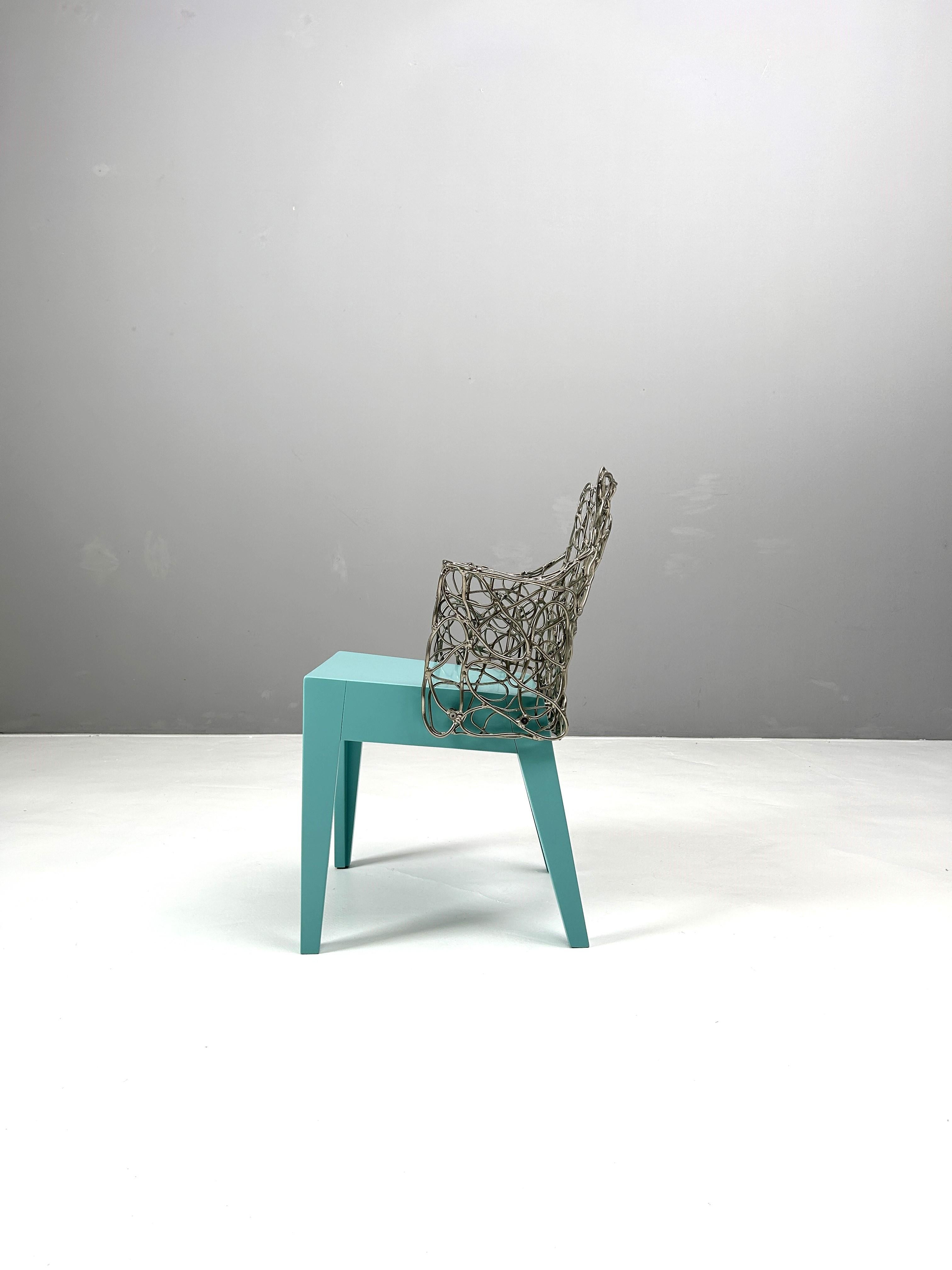 Post-Modern William Brand and Annet van Egmond, armchair mod. Beautiful Stranger For Sale