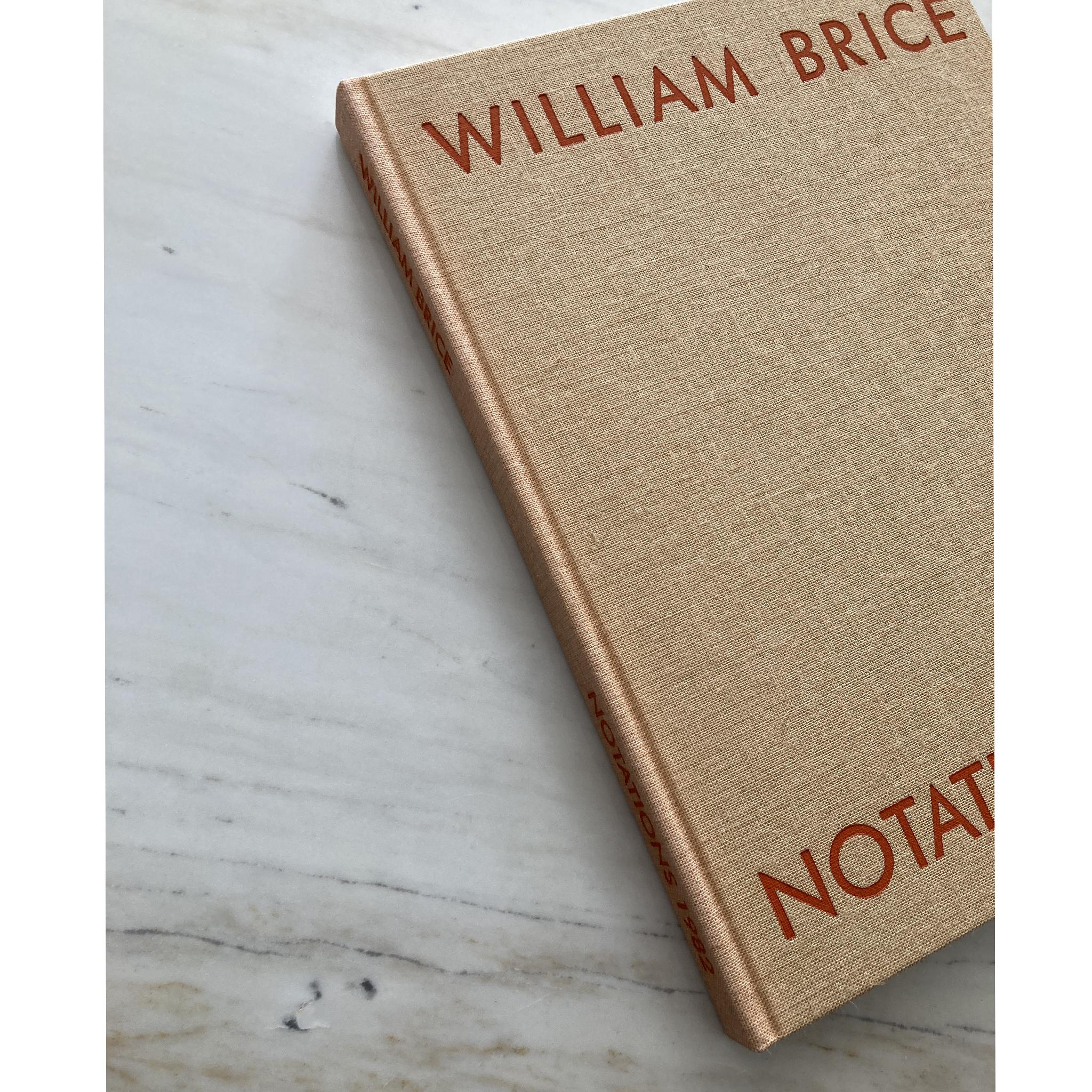 William Brice, Notations 1982, Twelvetrees Press, First Edition In Good Condition For Sale In New York, NY