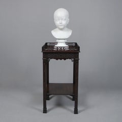 William Brodie Frsa Signed Marble Bust of the Artist's Daughter Dated 1877