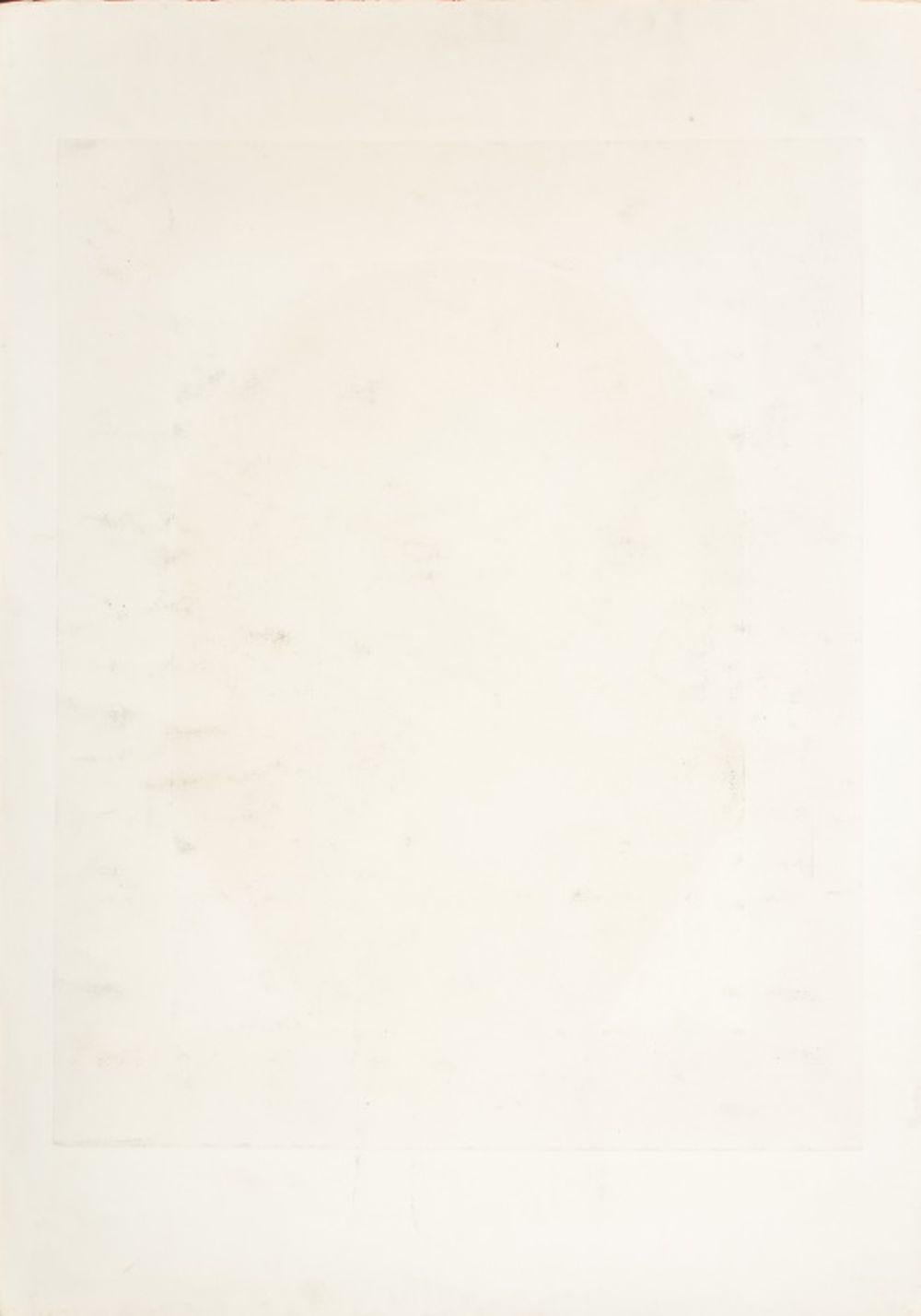 William Brui (Russe, geb. 1946), Abstrakte Komposition, Farbstich auf Arches-Papier, 1972, am unteren Rand mit Bleistift signiert, datiert und mit 