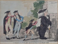 College Fun at the University of Cambridge, engraving by William Bunbury
