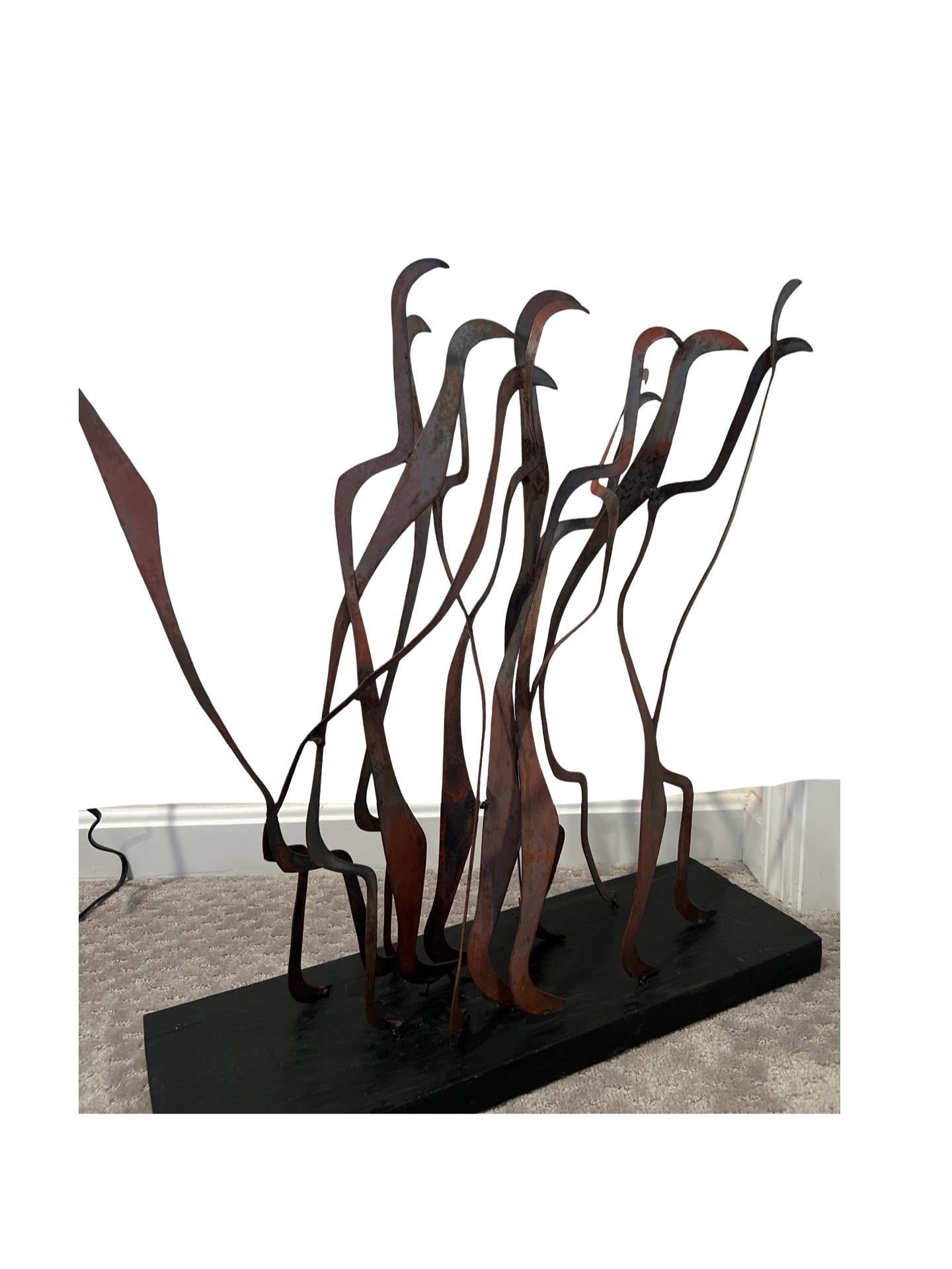 Sculpture abstraite moderne de William C. Palmer, artiste de Smithsonian, vers 1945 en vente 1