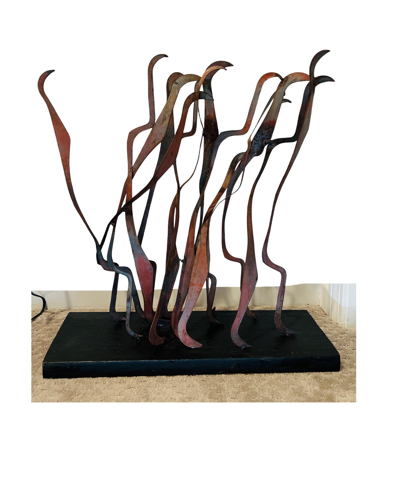 Sculpture abstraite moderne de William C. Palmer, artiste de Smithsonian, vers 1945 en vente 2