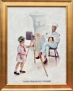 "Look Pleasant, Please., " Cream of Wheat Ad, Saturday Evening Post, 1914