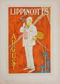 Tennisspieler (Lippincott's) - Lithographie (Les Maîtres de l'Affiche), 1897