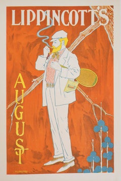 Joueur de tennis (Lippincott's) - Lithographie (Les Maîtres de l'Affiche), 1897