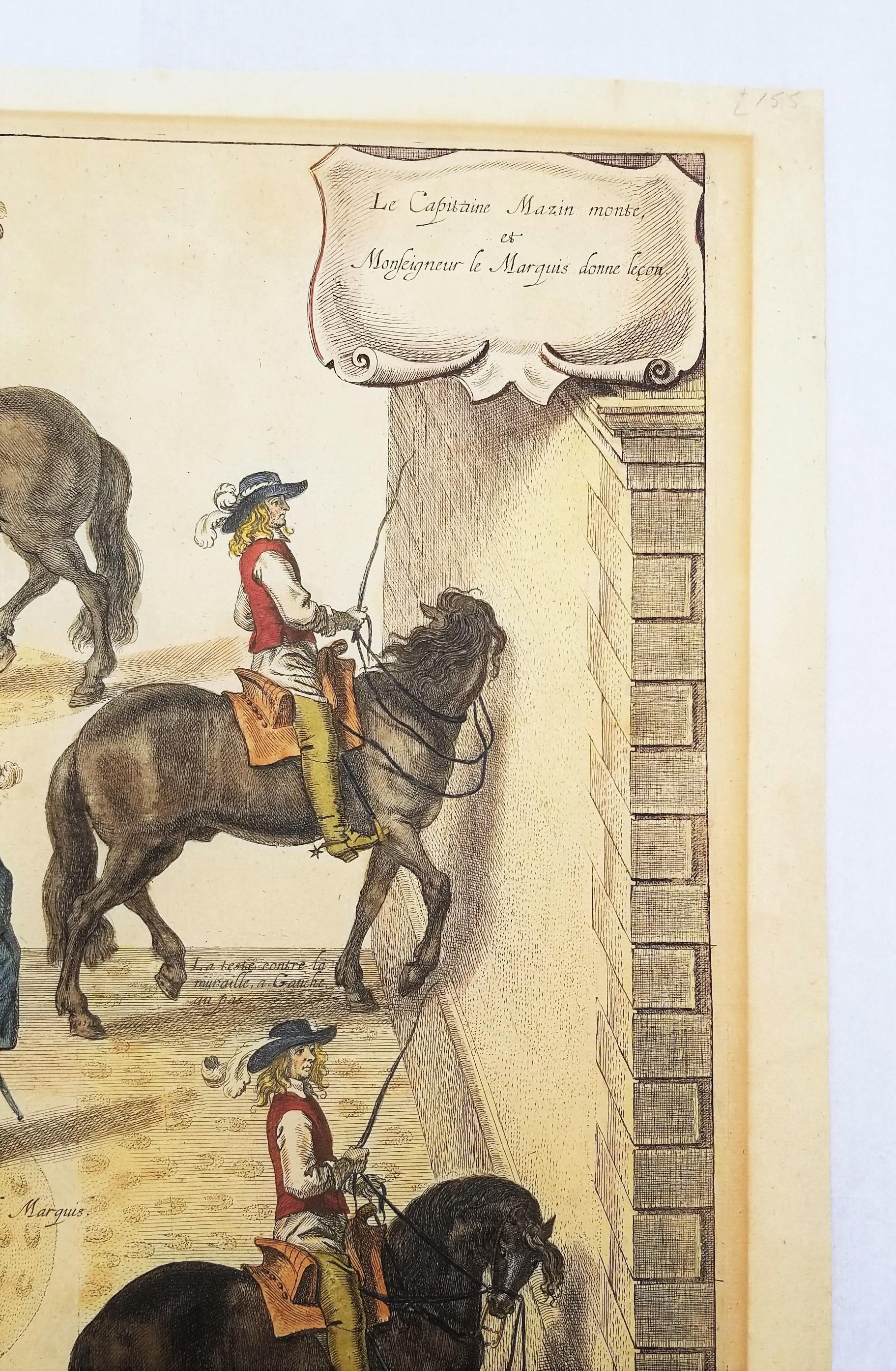 El Capitán Mazin Cabalga, y el Marqués Da la Lección /// Arte Ecuestre con Caballos en venta 1