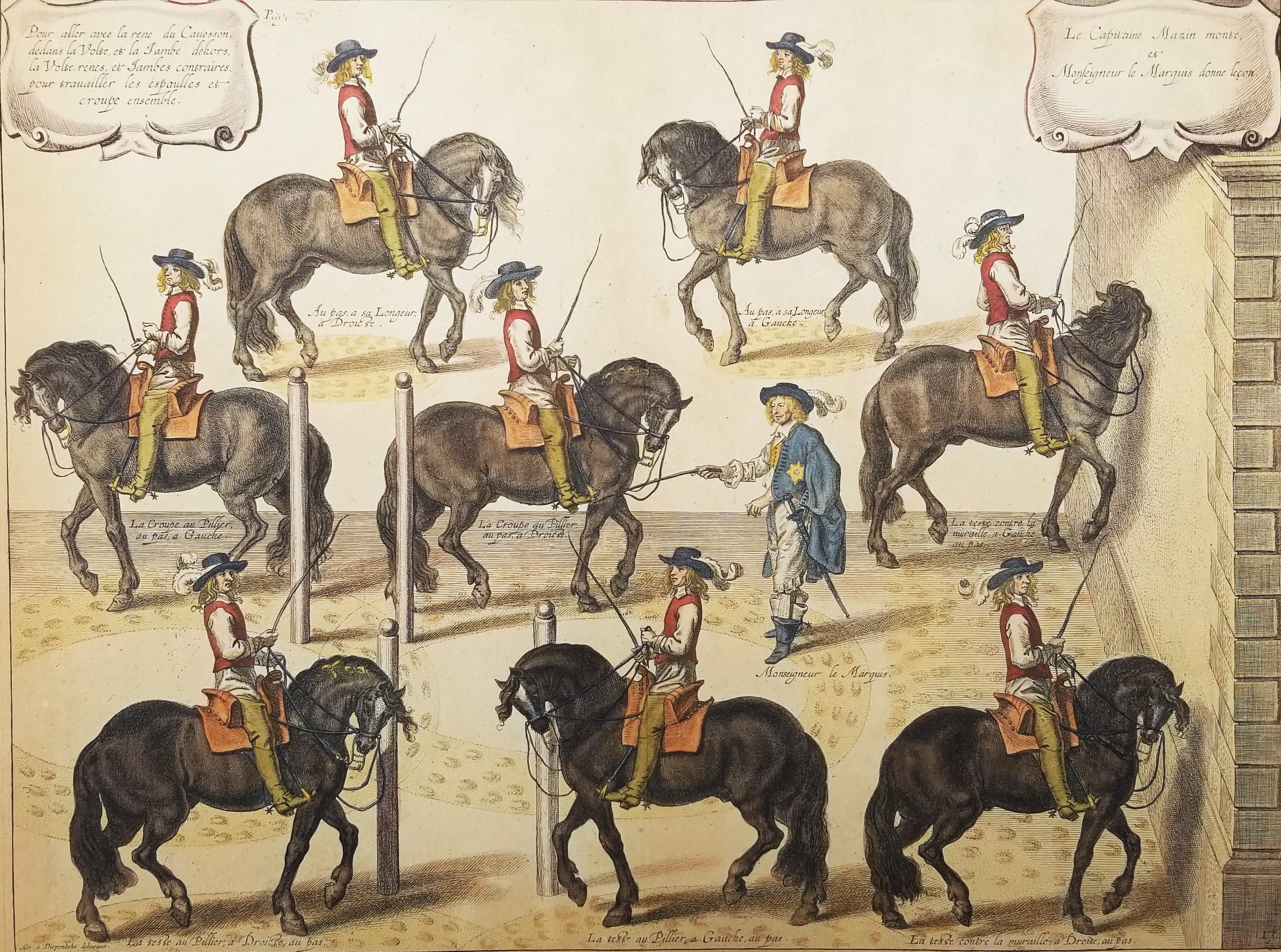 Il capitano Mazin cavalca e il marchese dà lezioni /// Arte equestre del cavallo