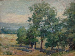 Impressionist William Chadwick British/American Landscape with Trees Old Lyme Ct