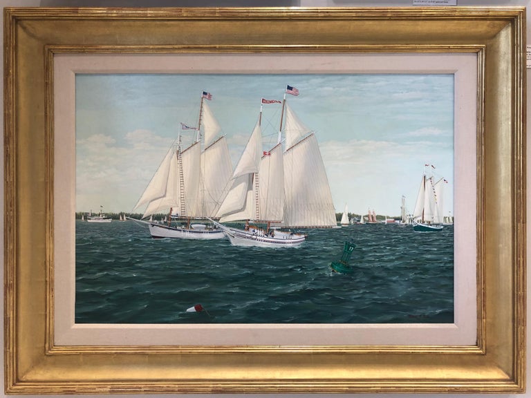 Timberwind and Heritage - Painting by William Charles Beebe