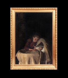 Mother & Baby, dated 1911 by WILLIAM CHARLES PENN (1877-1968)