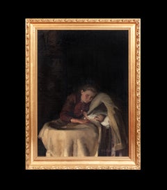 Mother & Baby, dated 1911  by WILLIAM CHARLES PENN (1877-1968)