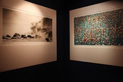 Award-gekröntes Foto der Wildlife-Kunst - Wildebeest Migration, Courage (Kenya) 15x30""