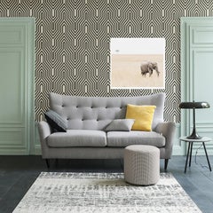 Elefante solitario (Kenia) - 20 x 24 pulg.