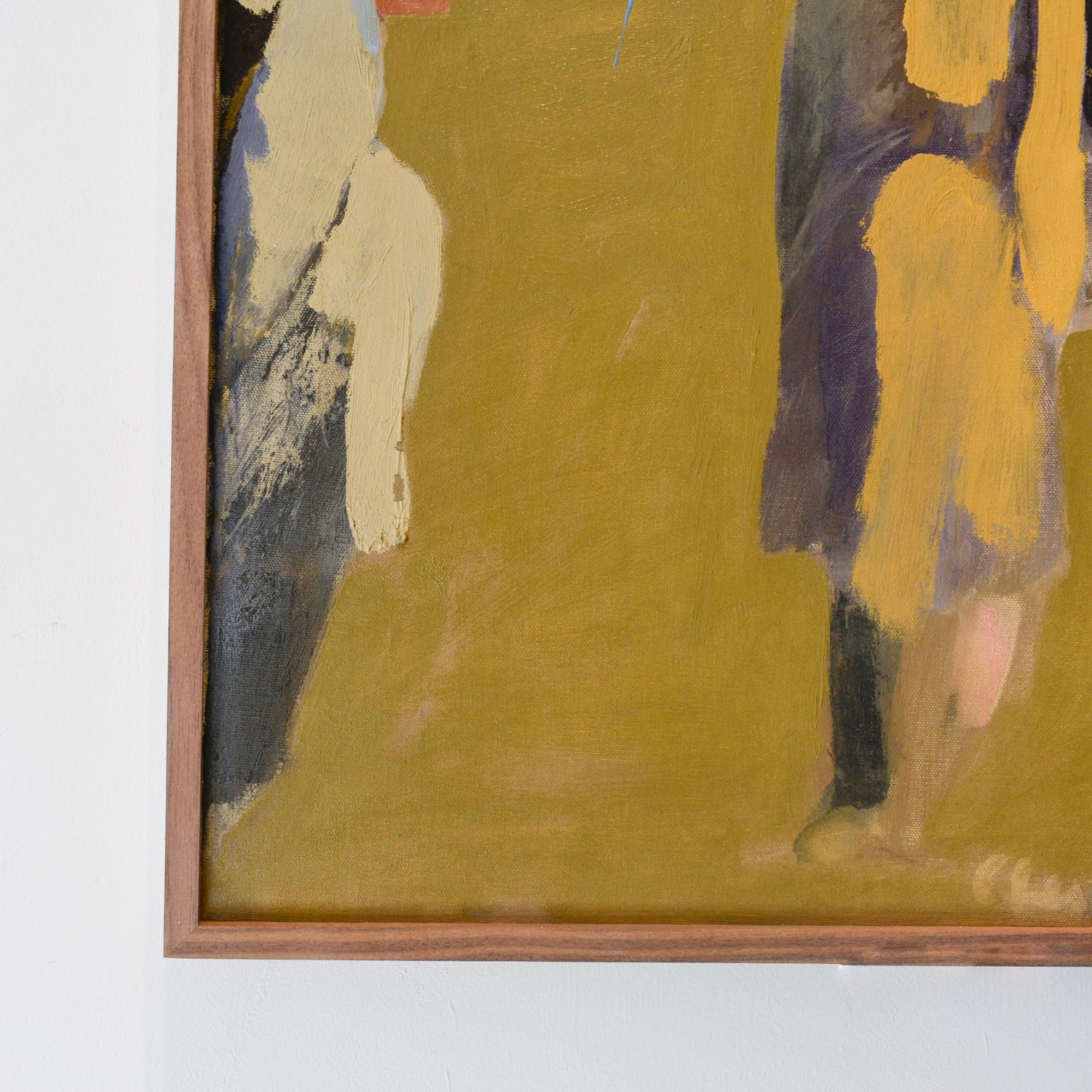 William Clutz Tompkins Square Abstract Figurative Urban