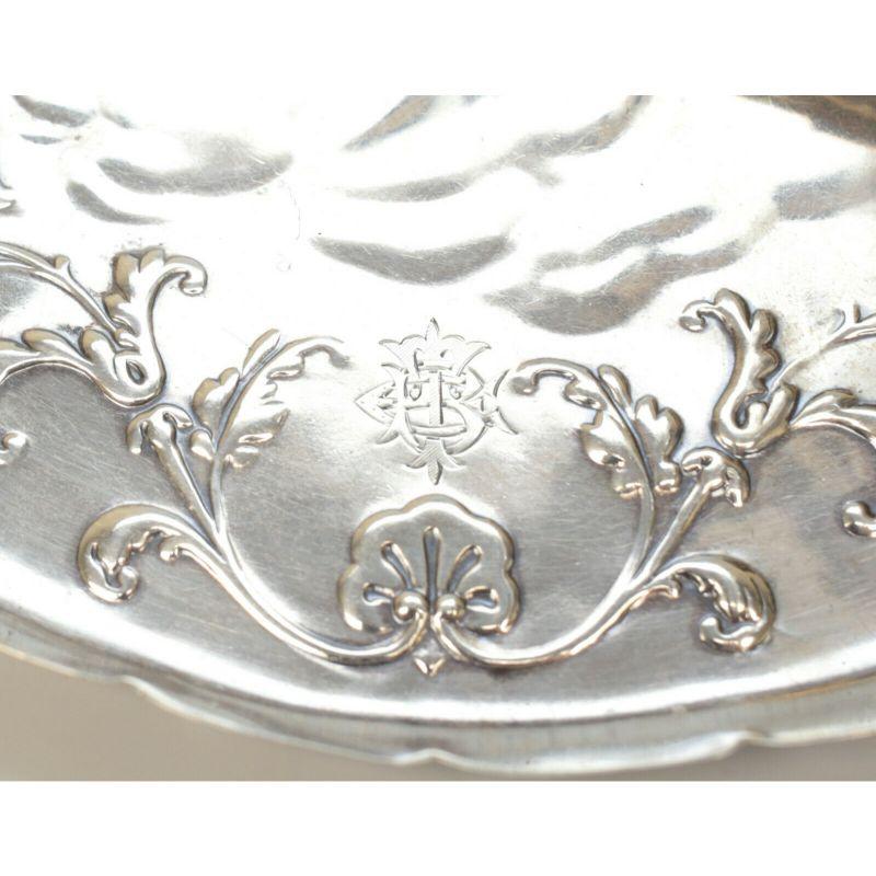 William Comyns London Sterling Silver Vanity Set Cherubs Angels For Sale 7