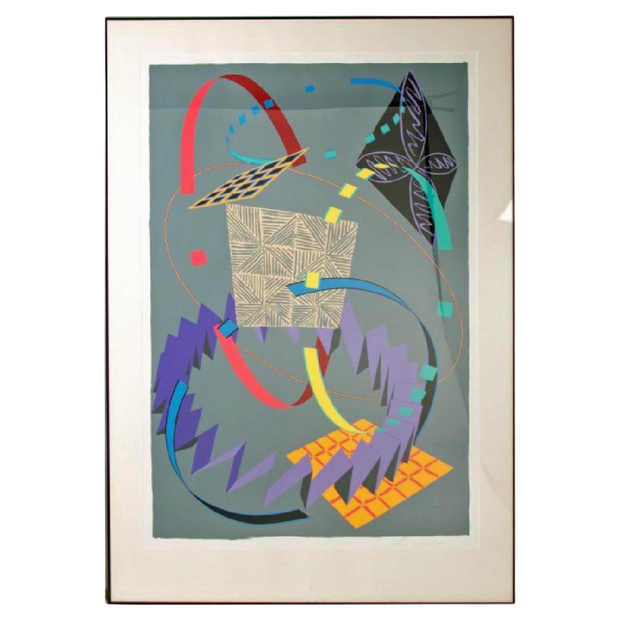 William Conlon, „Ohne Titel“, Poster, Jahrmarkt der Gemeinschaft, 1985