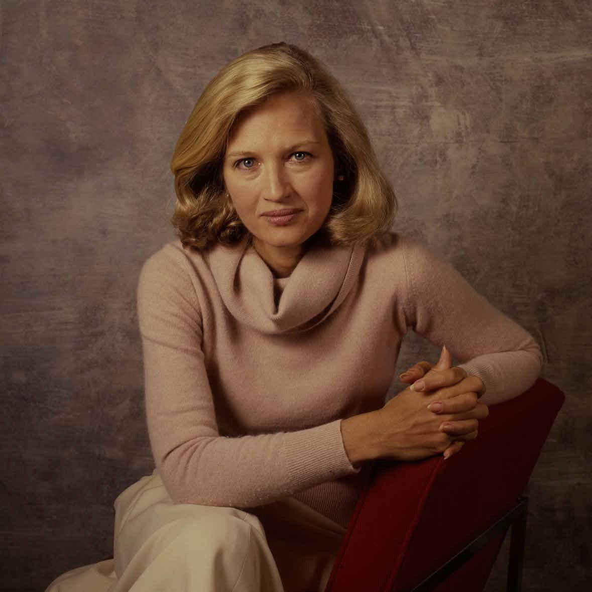 Color Photograph de William Coupon - Diane Sawyer, periodista