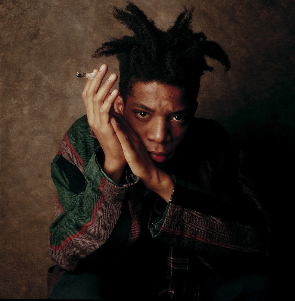 William Coupon Portrait Photograph - Jean-Michel Basquiat