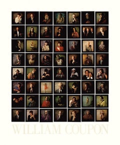 1985 After William Coupon 
Portraits
 Photography Black, Multicolor, Gray, Blue