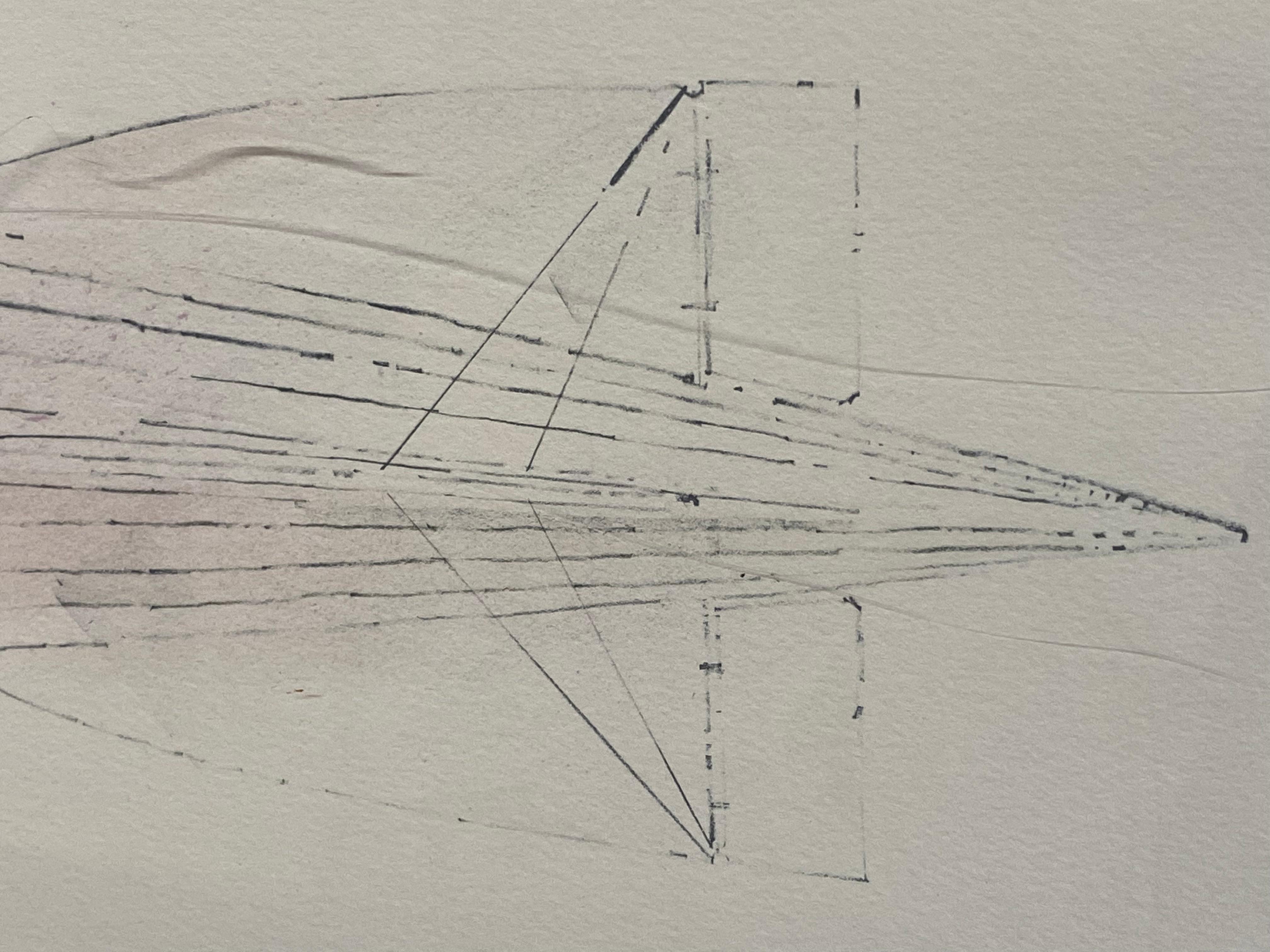 William Crutchfield Zeppelin Island Lithograph, 1977 3
