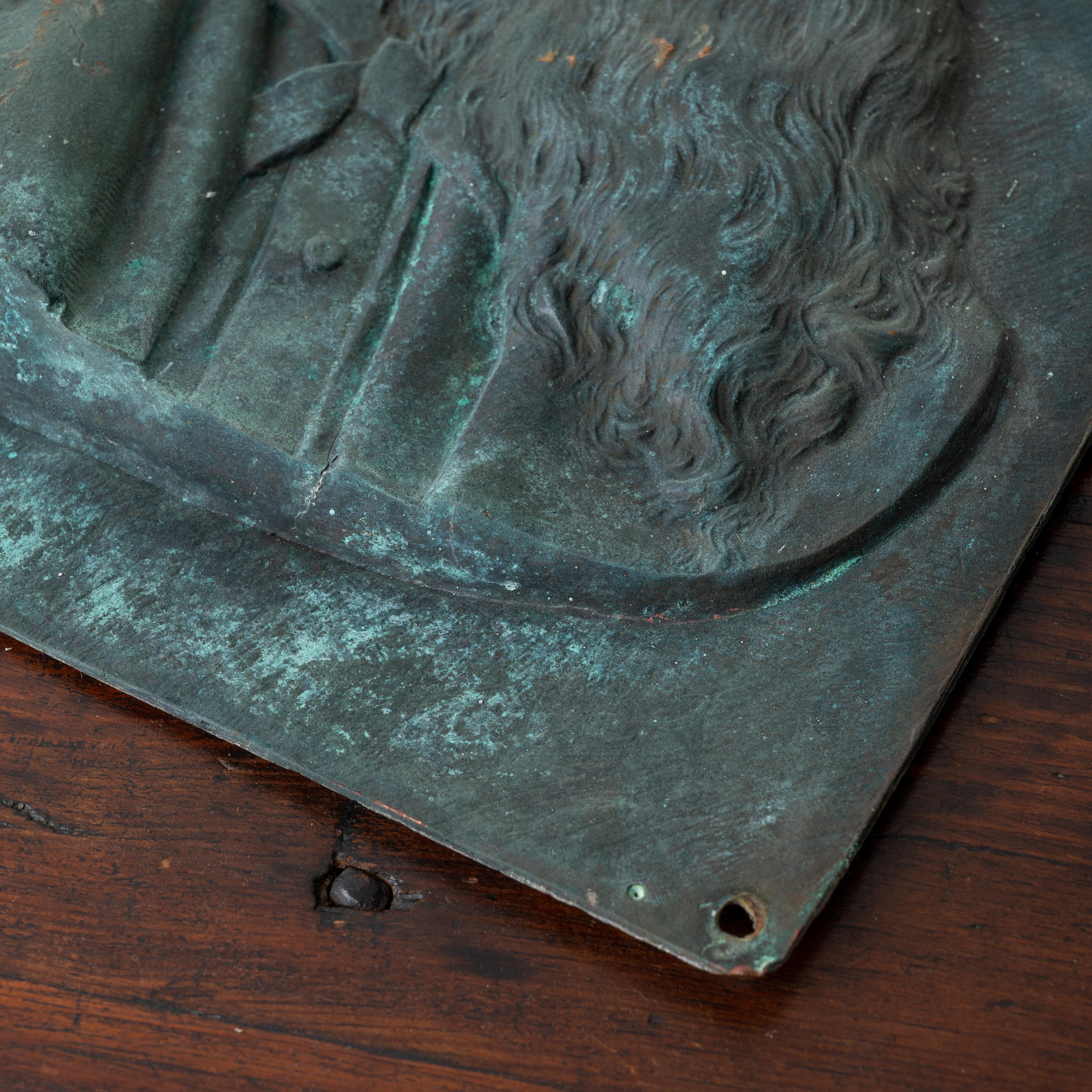 William Cullen Bryant Bronze-Reliefporträt aus Bronze, um 1880 im Angebot 4