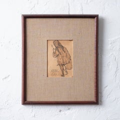 William Cumming Figure Sketch, 1961
