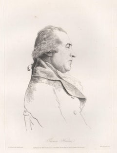 Thomas Hearne, artist, portrait, soft ground etching, 1809