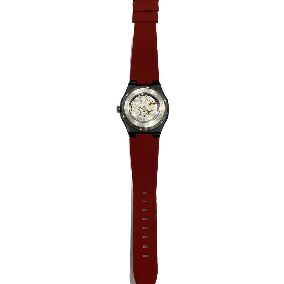 Montre en acier noir avec diamants de David David Serial Killer Jeffrey Dahmer en vente 4