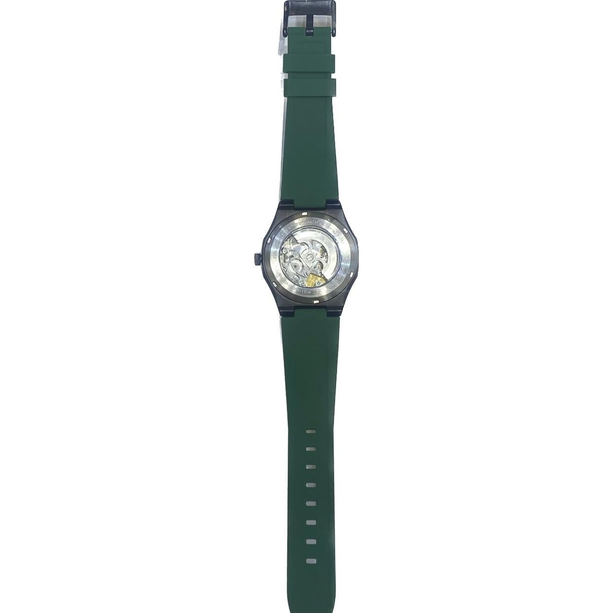 William David Serial Killer John Wayne Gacy Black Diamonds Black Steel Watch For Sale 4