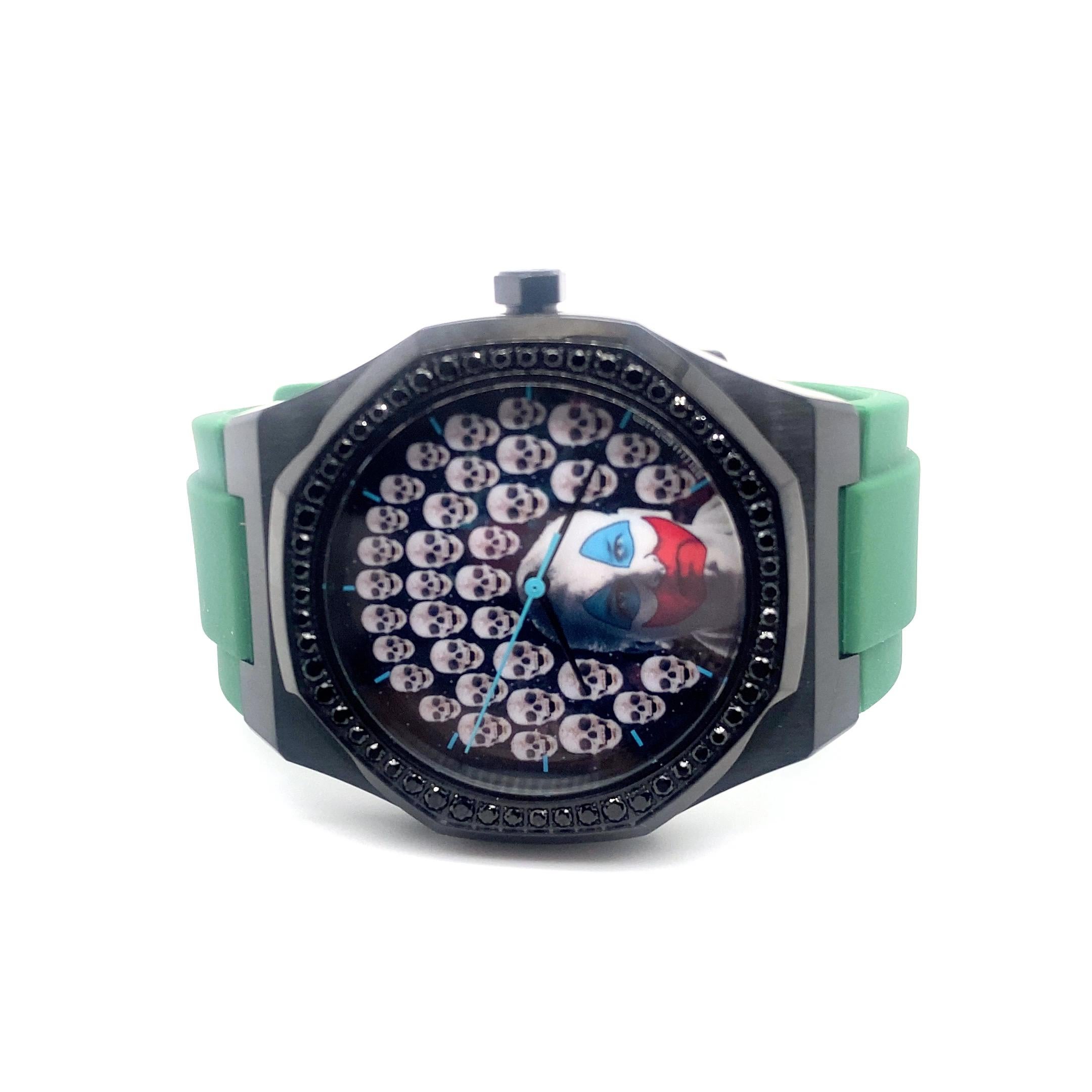 A one-of-a-kind William David watch first art series collection called 