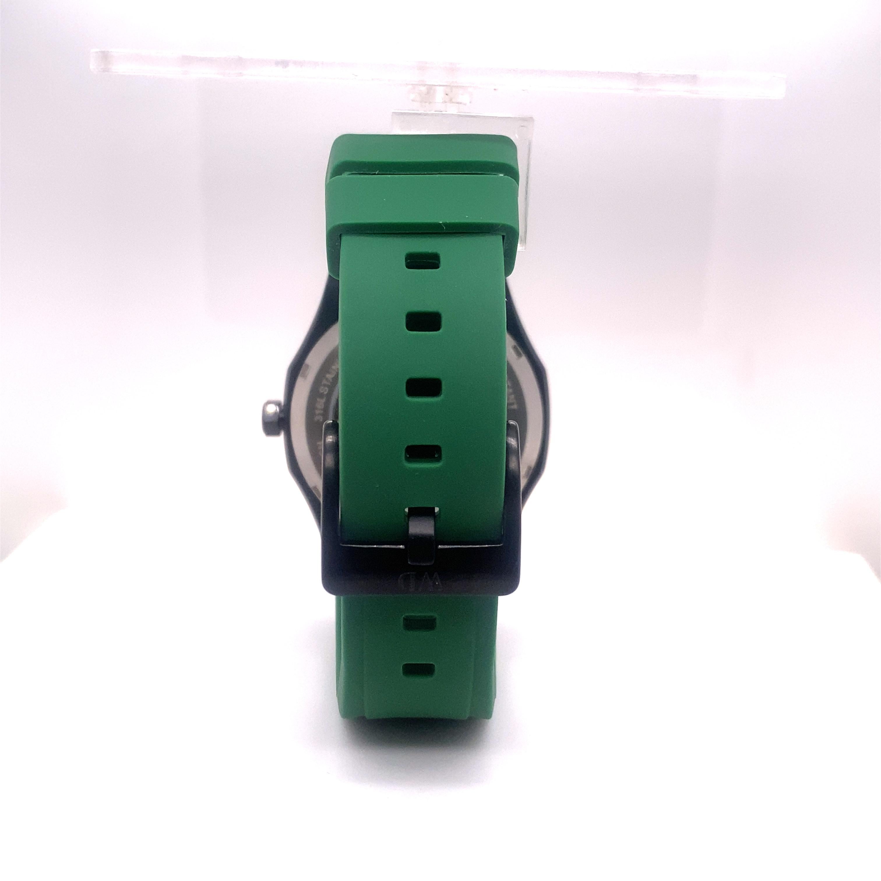 William David Serial Killer John Wayne Gacy Black Diamonds Black Steel Watch For Sale 1