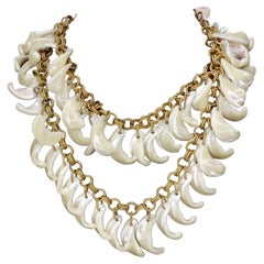 William De Lillo 1960s Shell Necklace