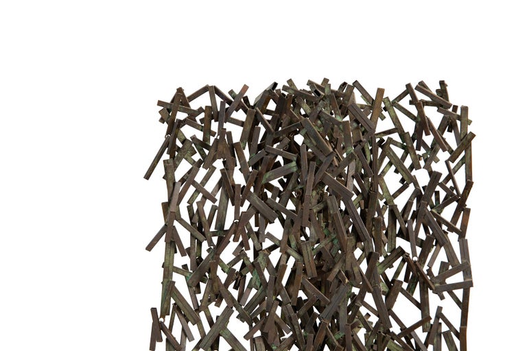 William de Lillo Brutalist Bronze Sculpture For Sale at 1stDibs