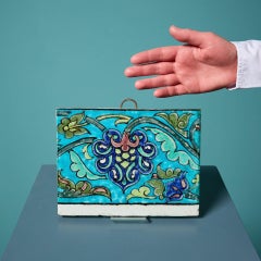 William De Morgan Carreau ancien de style persan