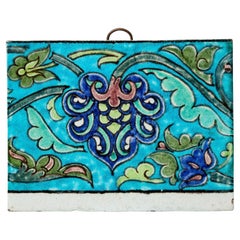 William De Morgan Antique Persian Style Tile