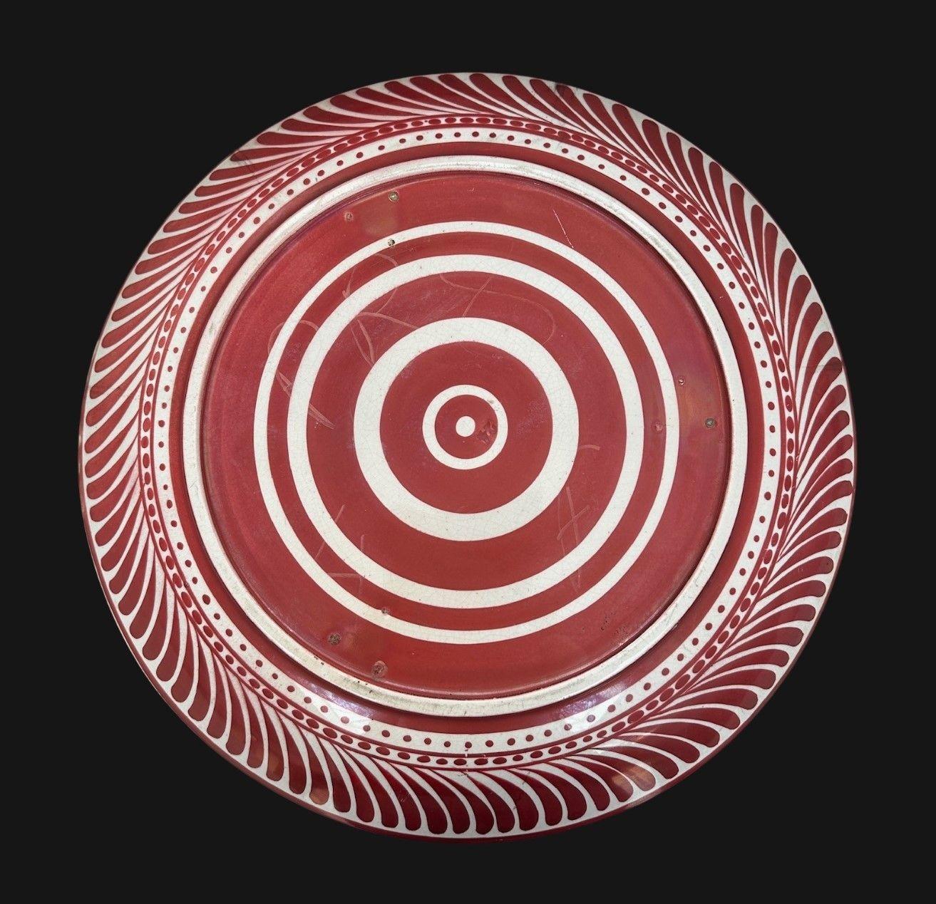 Earthenware William De Morgan Charger