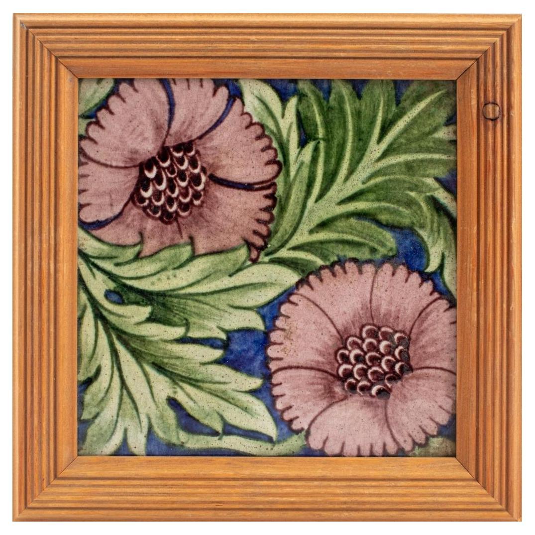 William de Morgan "K.L Rose" Tile, 1898