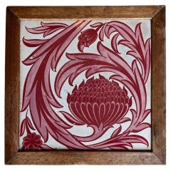 Antique William De Morgan Tile