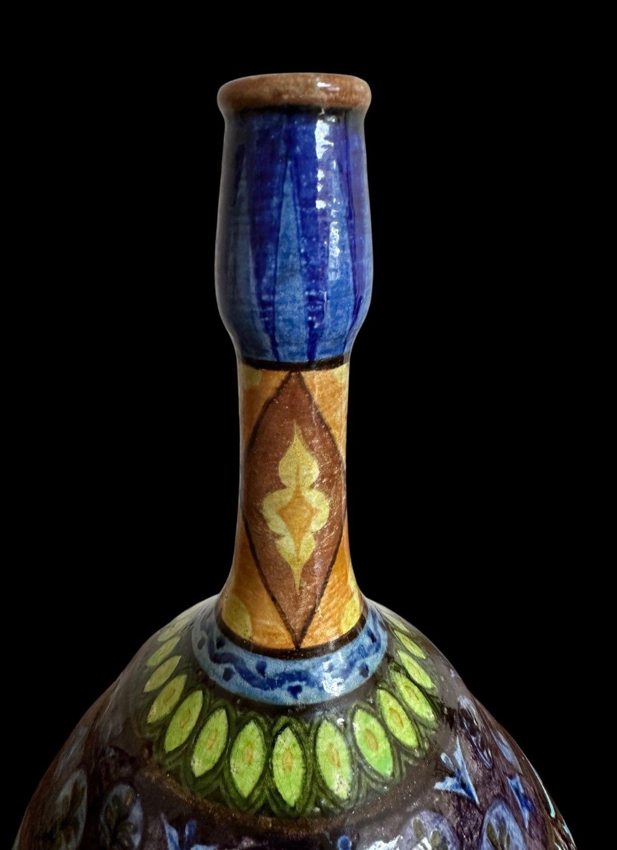 Late 19th Century William De Morgan Vase
