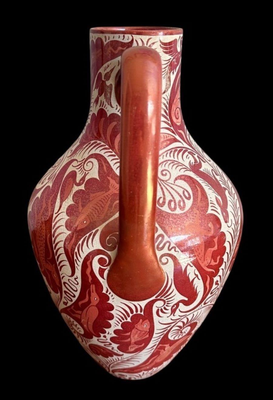 19th Century William De Morgan Vase