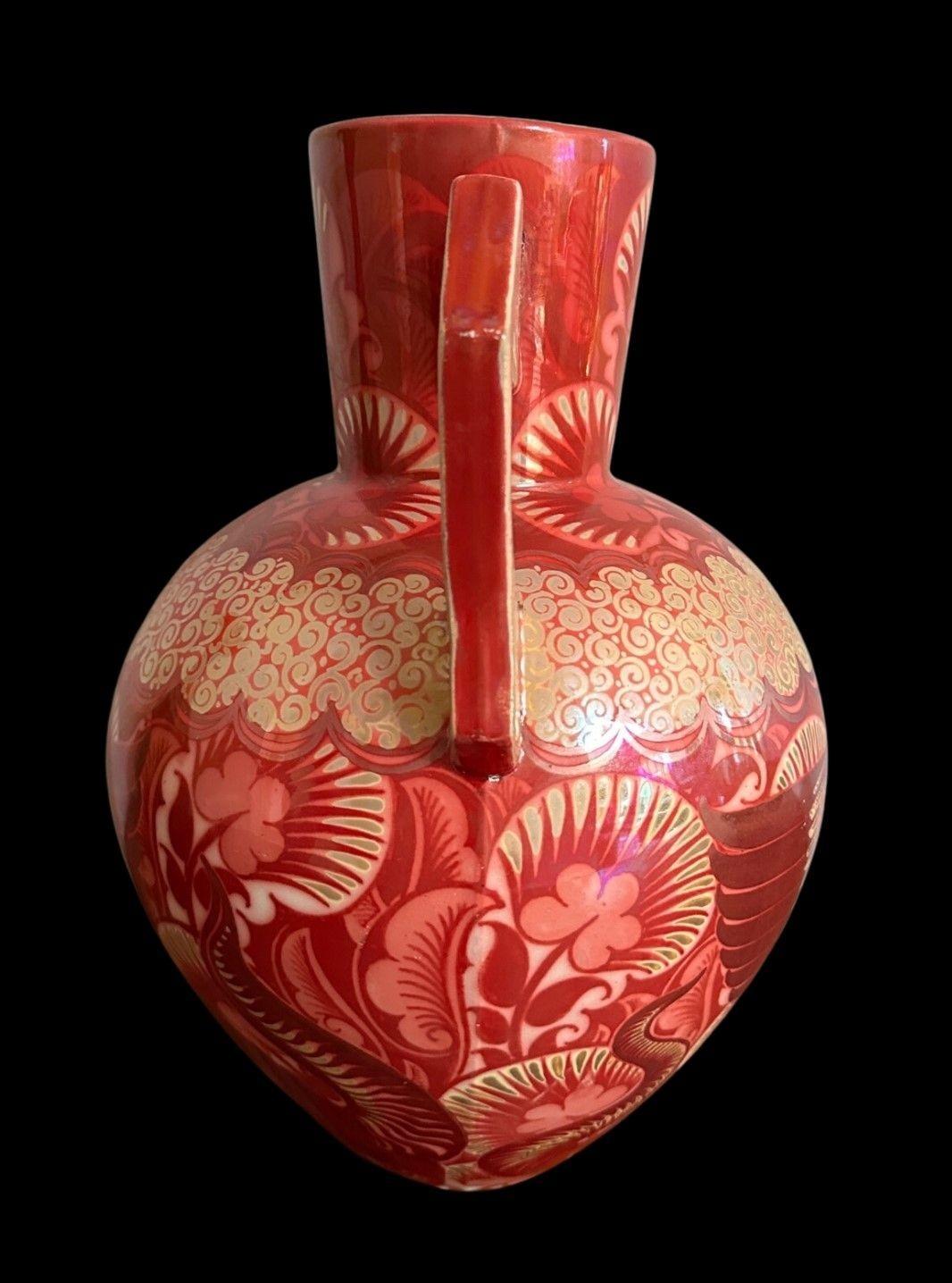 Late 19th Century William De Morgan Vase For Sale