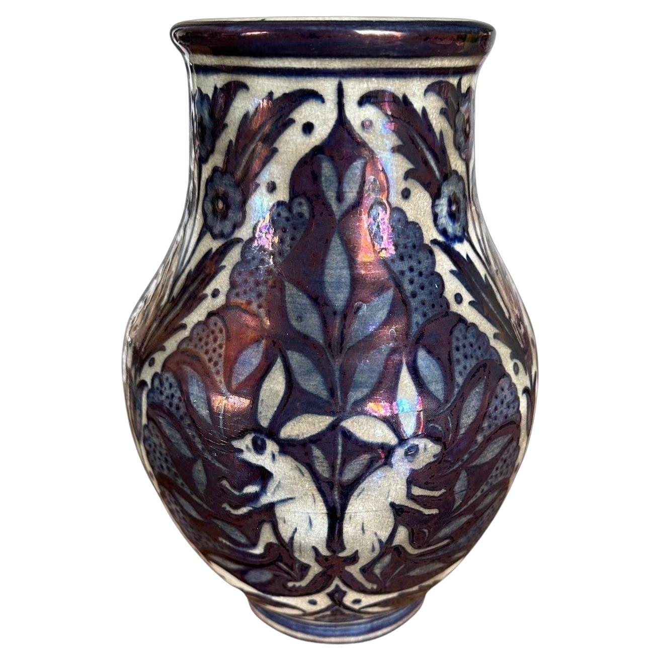 William De Morgan Vase