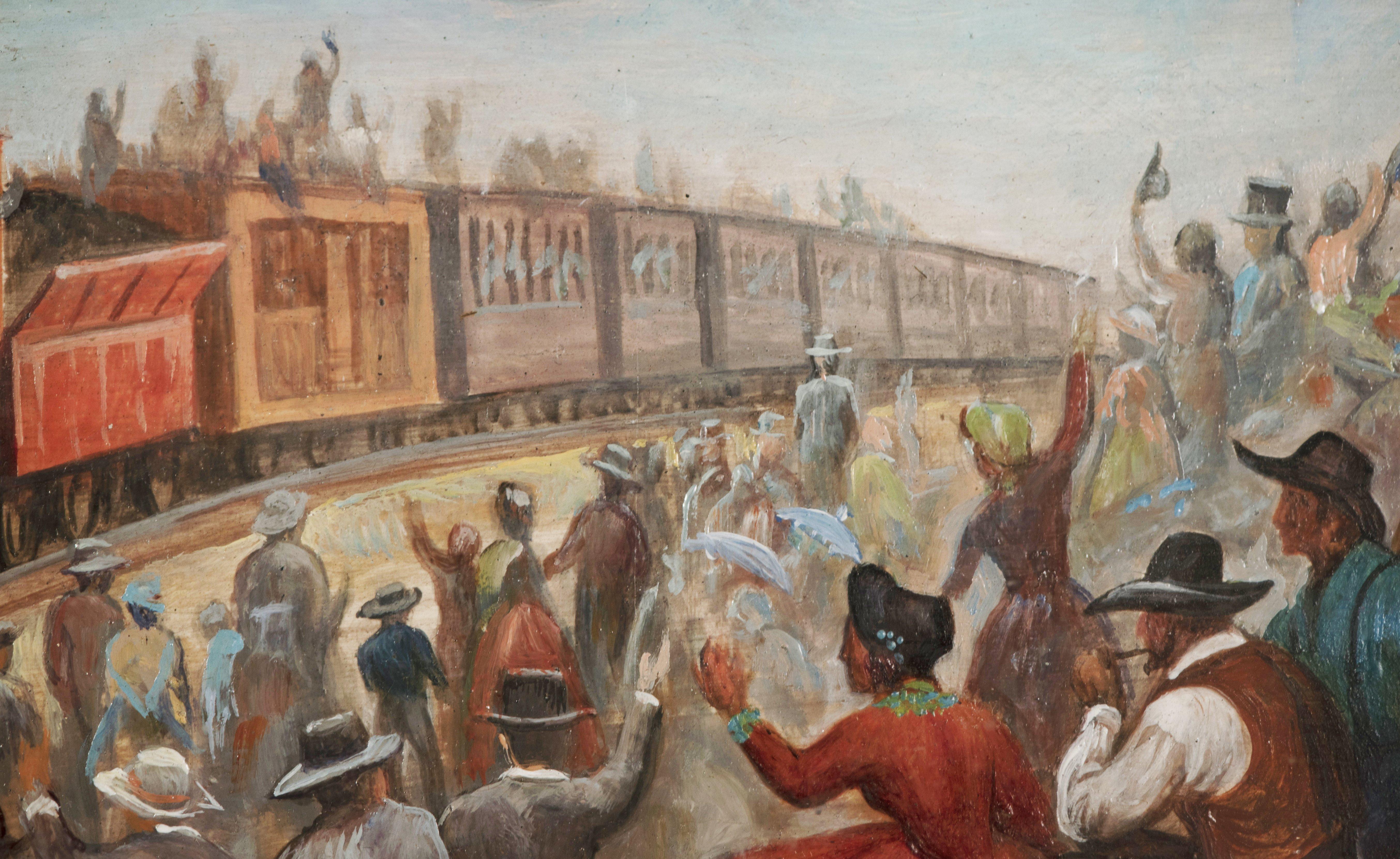 iron horse painting