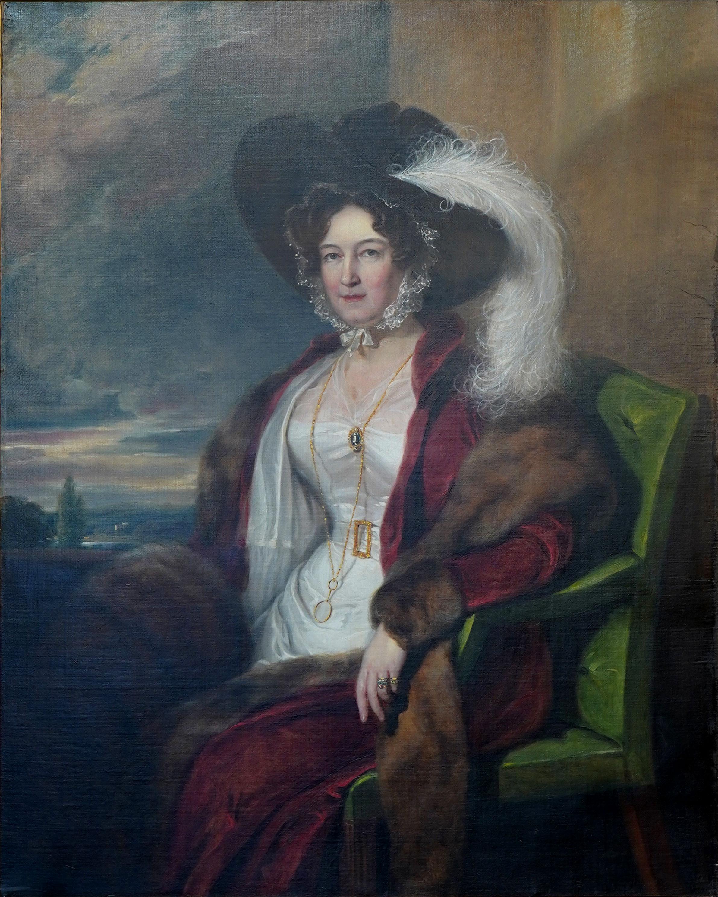 Portrait of Lady Mary Burke, later Wife of Edward Southwell