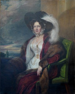 Portrait of Lady Mary Burke, later Wife of Edward Southwell