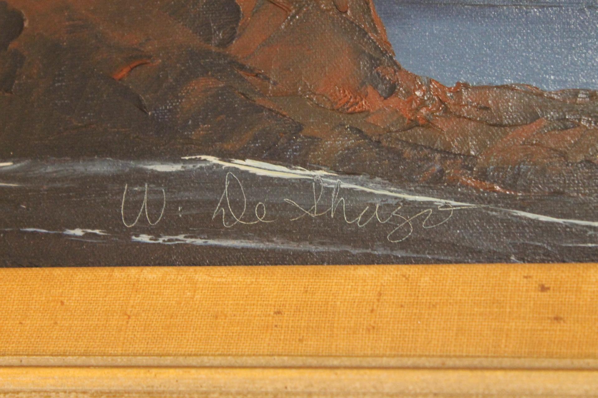 William de Shazo – Pazifische Meereslandschaft (Amerikanischer Realismus), Painting, von William Deshazo