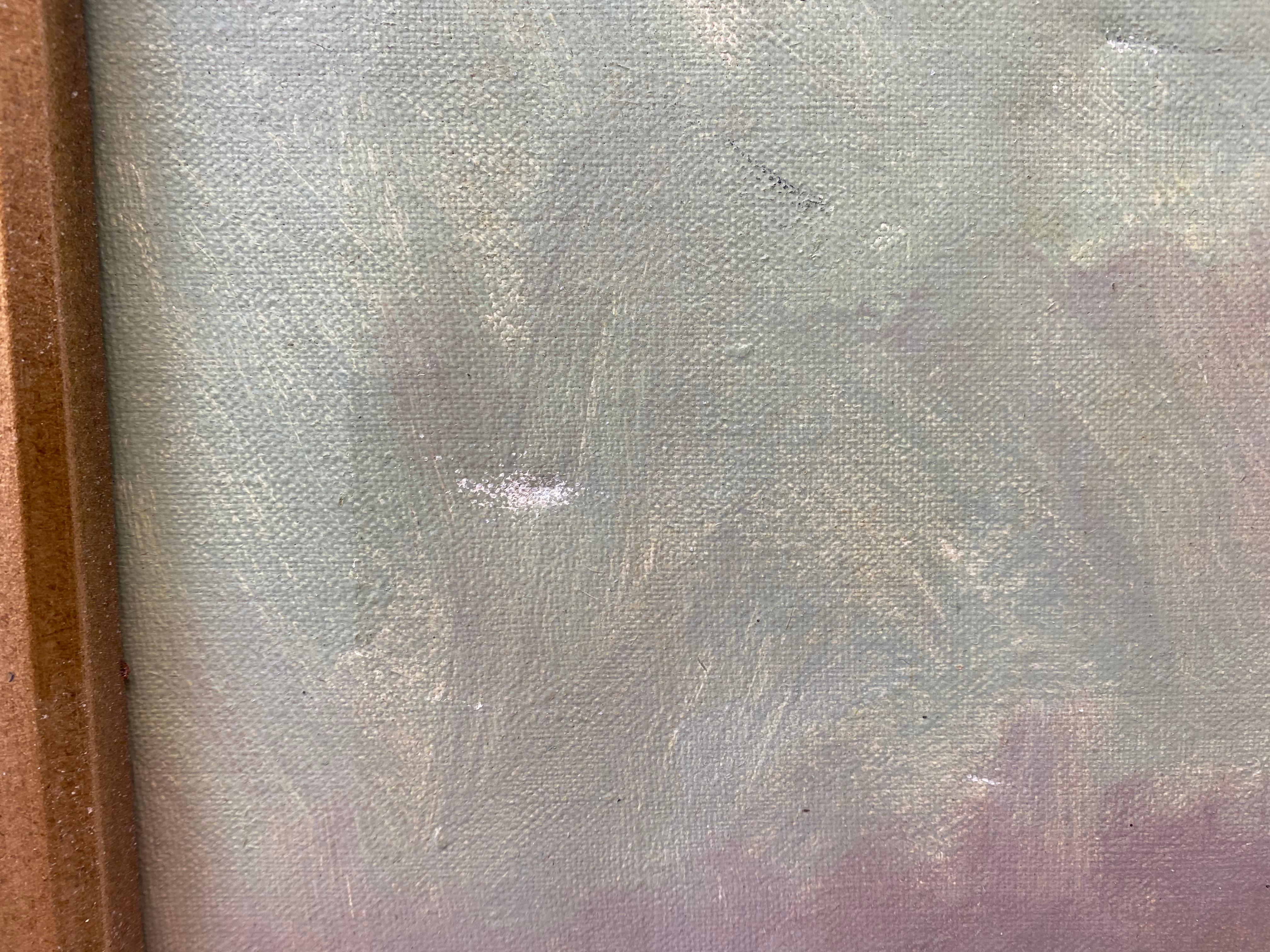 William DeShazo Coastal Landscape Oil Painting C.1970 7