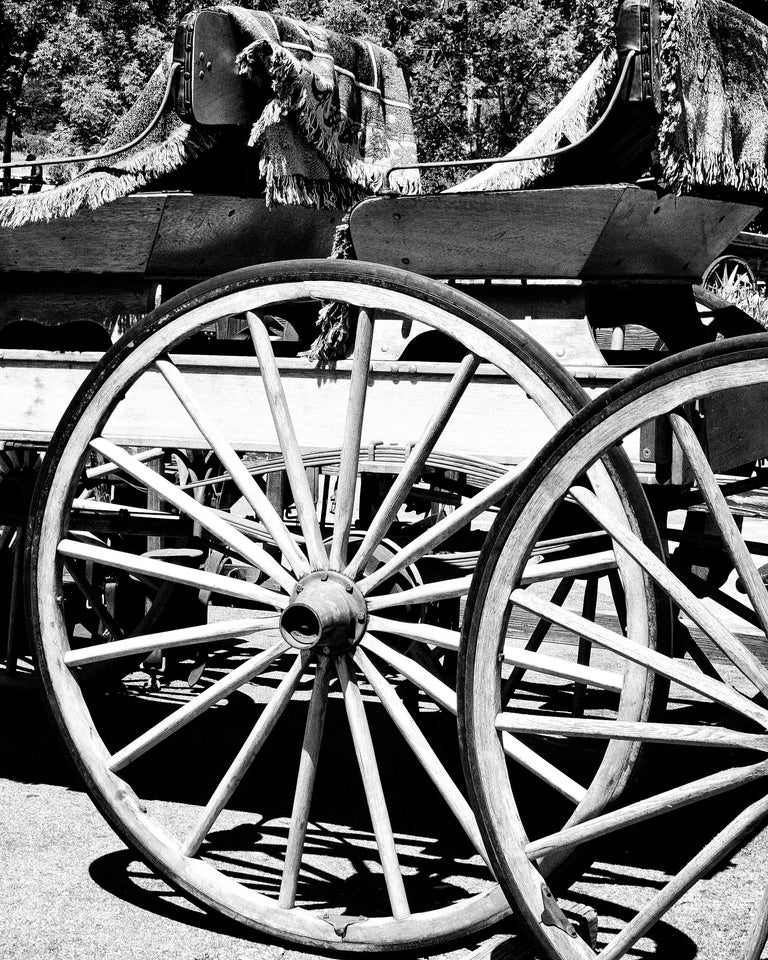 William Dey WAGON WHEELS WEST Apple Valley CA, Photograph, Archival